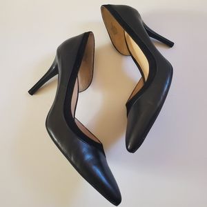 Nine West Alvaa Black Leather & Suede | Sz 9.5